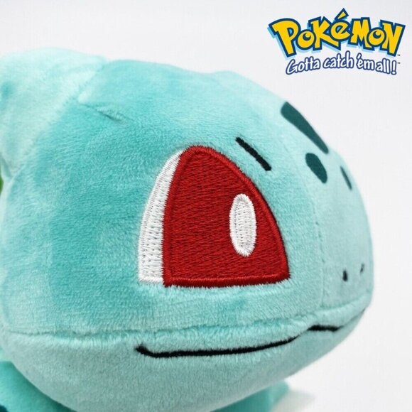 NEW Pokemon Bulbasaur Plush AOGER Doll Toy Kids Authentic 20cm Official Licensed - Picture 5 of 10